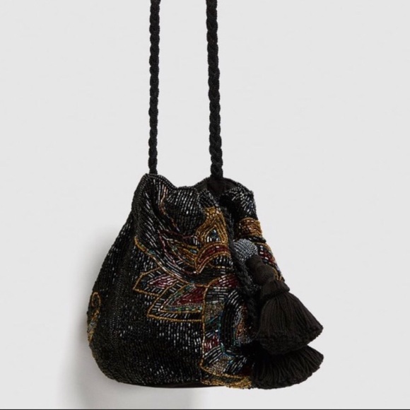 Zara Beaded crossbody bag - Picture 2 of 6